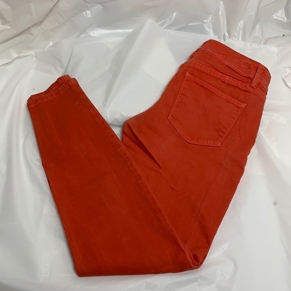 WOMEN’S The Limited Portland Orange Skinny Leg Low Rise Jeans Size 2R - Picture 2 of 11